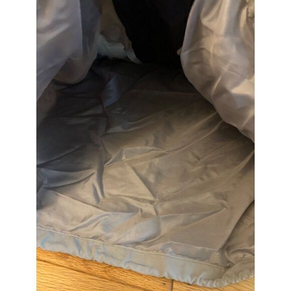 Ashley by 26 International Women colorblock full zip slash pockets windbreaker M - Picture 5 of 9